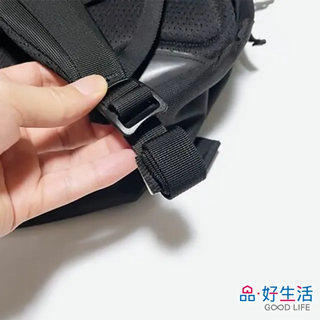 【GOOD LIFE 品好生活】後背包用織帶固定帶2入組(日本直送 均一價)
