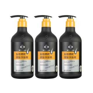 【Dr’s Formula 台塑生醫】髮根標靶健髮洗髮精580gx3(育髮.強健髮根.舒緩.調理.滋養頭皮)