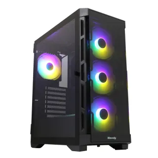 【華碩平台】U7廿核{夜神之羽}文書電腦(Ultra 7 265/B860/16G D5/1TB)