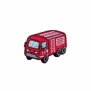 【QOQ】汽車貼布 刺繡貼布/可愛卡通小汽車圖樣刺繡貼布 DIY材料 衣物補丁 熱熔膠款(10款任選)
