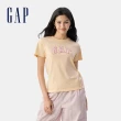 【GAP】女裝 Logo純棉刺繡/印花圓領短袖T恤-多款任選(727451&637782&822874&727460)