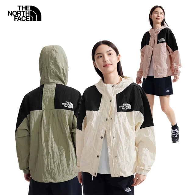 【The North Face 官方旗艦】中性款早春多機能防風/防曬外套(多款任選)