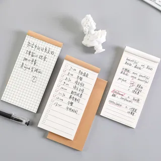 【Paper Play】迷你筆記本 單字本/可撕式牛皮紙封面多用途備忘筆記本 單詞計畫本 單字本(4款任選)