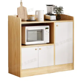 【生活藏室】多格收納儲物電器櫃80cm寬(廚房櫃 電器櫃 收納櫃 餐櫃)