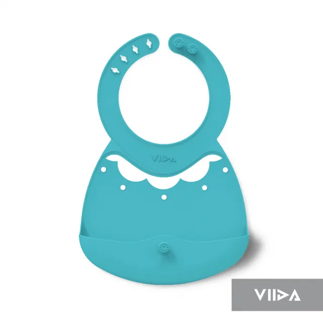 【VIIDA】Joy 便攜式矽膠圍兜-療癒系(吃飯圍兜/多款可選/攜帶便利)