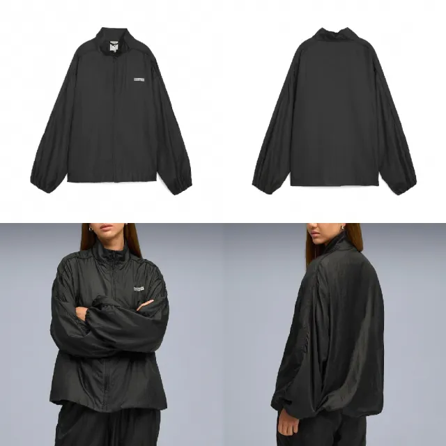 【PUMA】x ROSE 外套 Women T7 Track 聯名 黑 朴彩英 教練外套 立領 無小卡(633793-01)