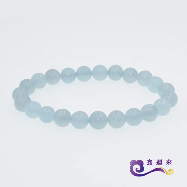 【鑫運來】◎海藍寶手珠(8mm)