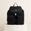 【PRADA 普拉達】精選暢銷尼龍後背包(經典三角LOGO)【entrupy安心購】