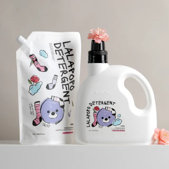 【MOTHER-K】LALAPOPO 草本抗敏極淨洗衣精1700ml_瓶裝