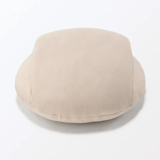 【MUJI 無印良品】午睡用柔軟多用途靠枕 成品尺寸:W35×L44×D22 cm(墨灰/淺米/薄荷綠)