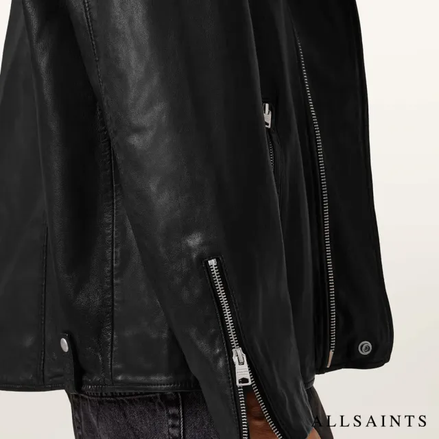 【ALLSAINTS】BRADFORD 寬鬆羊皮騎士皮衣 M005LD(舒適版型)