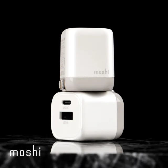 【moshi】Rewind USB-C GaN 20W 氮化鎵充電器