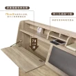 【IHouse】廣島 房間二件組 雙人5尺(床頭、收納抽屜+掀床底)