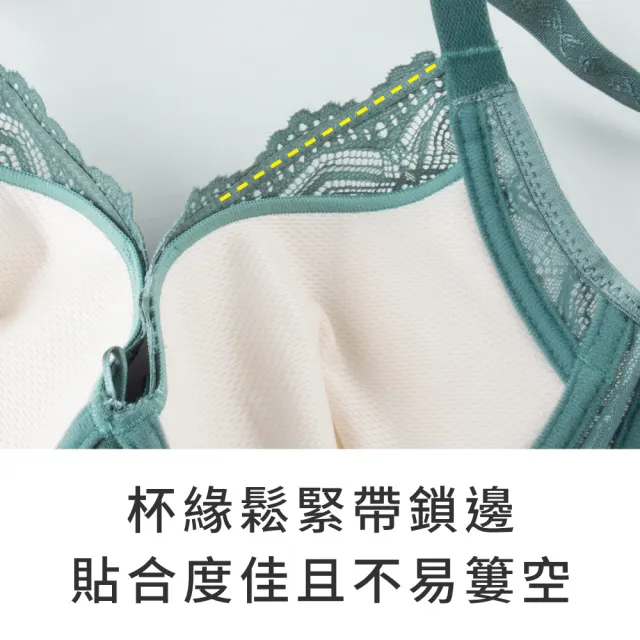 【玉如阿姨】波動漣漪內衣※0656黑(A.B.C罩 軟鋼圈 低脊心 不簍空 美背 調整型 台灣製)