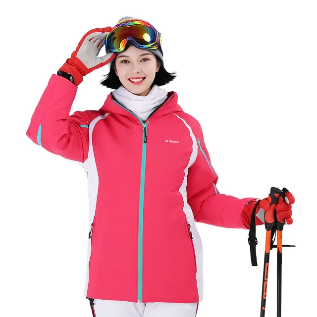 【St.Bonalt 聖伯納】時尚純色保暖雪服外套│男女款 FM9006 FW9008(雪衣 滑雪服 保暖 防風 防水 透氣 耐磨)