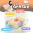 【Pure Sleep 純好眠】呼呼酣睡枕(記憶枕 止鼾枕頭 護頸枕頭 8D支撐 按摩 奶油風 枕頭)