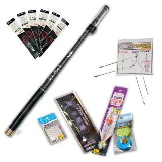 【RONIN 獵漁人】新手釣蝦組合 黑魂蝦竿 天秤套組(整套配好即可釣 公蝦 母蝦 皆可)