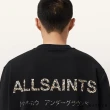 【ALLSAINTS】UNDERGROUND 純棉LOGO長袖衛衣-豹紋 M033NB(寬鬆版型)