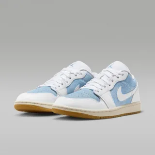 【NIKE 耐吉】運動鞋 籃球鞋 女鞋 WMNS AIR JORDAN 1 LOW SE 喬丹 AJ1 抓地力 緩震 藍(HQ2004400)