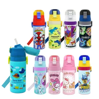 【Skater】吸管 不鏽鋼兒童保溫水壺(400ml)