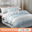 【MIT iLook】超值2入 台灣製優質萊賽爾天柔絲床包枕套組(雙人-多款花色可選)