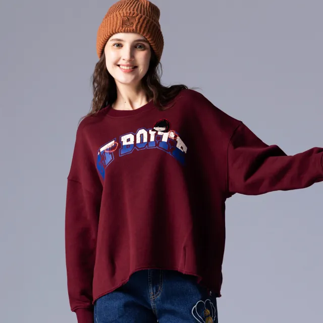 【BLUE WAY】女裝 斑駁感印花刺繡LIZ 長袖 上衣- ETBOITE箱子