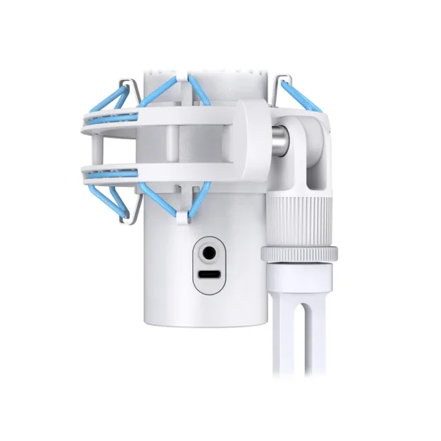 【HyperX】QuadCast 2 - USB 電競麥克風 雪白藍光色(AN1D9AA)