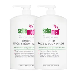 【SEBAMED 施巴】潔膚露 1000mlx2入(總代理)