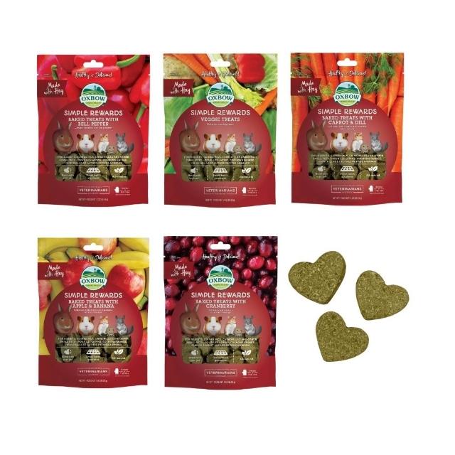 【OXBOW】小動物輕食草餅 85g(草餅、提摩西草餅、兔子點心、小動物點心)