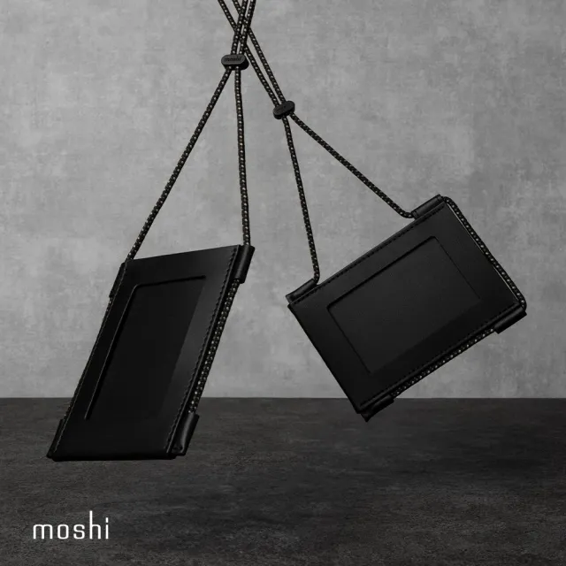 【moshi】雙卡直橫兩用掛繩證件套