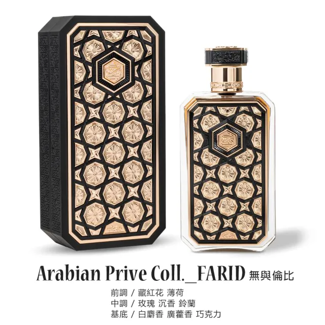 【Rasasi 拉莎斯】Arabian Prive Col阿拉伯學院系列EDP淡香精香水70ml(多款任選_杜拜原裝-專櫃公司貨)