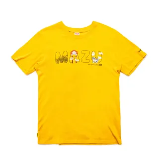 【EDWIN】男裝 白沙屯媽祖聖母冠潮流短袖T恤(黃色)