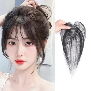 【LEEHER】真髮假髮/補髮片/假髮髮片/真髮髮片/改變造型/透氣/高顱頂/增髮量/假髮/瀏海假髮/女生