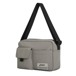 【asics 亞瑟士】側背包 男女中性款 訓練配件(3033C244-020)