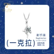 【CF鑽飾】雙十慶限定 十二星座 莫桑鑽(項鍊 女戒 手鍊 耳環 情人節 送禮 生日)