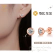 【CF鑽飾】耳環 雙十慶限定 莫桑鑽(情人節 耳釘 耳針 耳飾 禮物 求婚)