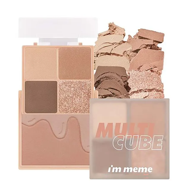 【i’m meme】我愛口袋彩妝小方盒(眼影+腮紅/共9色)