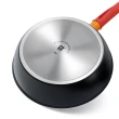 【ZWILLING 德國雙人】Now Plus黑曜鍋 IH不沾平底鍋24cm+不沾炒鍋30cm雙鍋6件組(德國雙人牌集團官方直營)