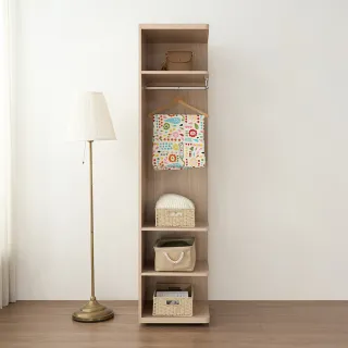 【時尚屋】[5U11]妮可娜1.5尺開放衣櫃5U11-210(台灣製/免組裝/衣櫃)