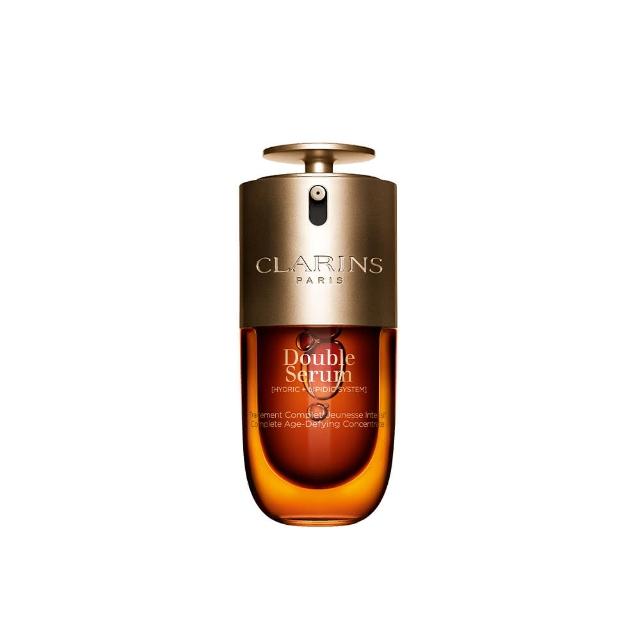 【CLARINS 克蘭詩】黃金雙萃精華30ml(全新一代 冠軍精華液)