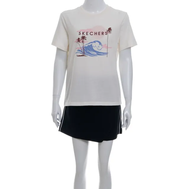 【SKECHERS】女短袖衣(SL325W495-00QF)