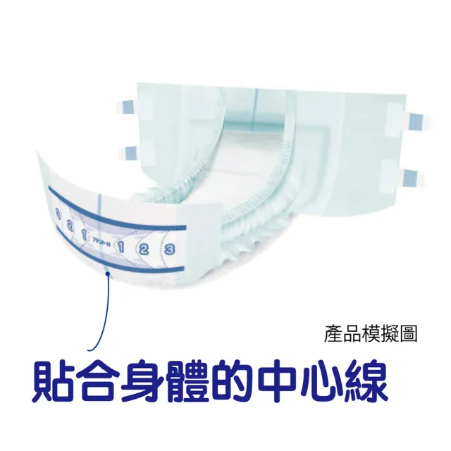 【日本大王】愛適多 側背雙防漏黏貼型紙尿褲L-5回(7片/包)