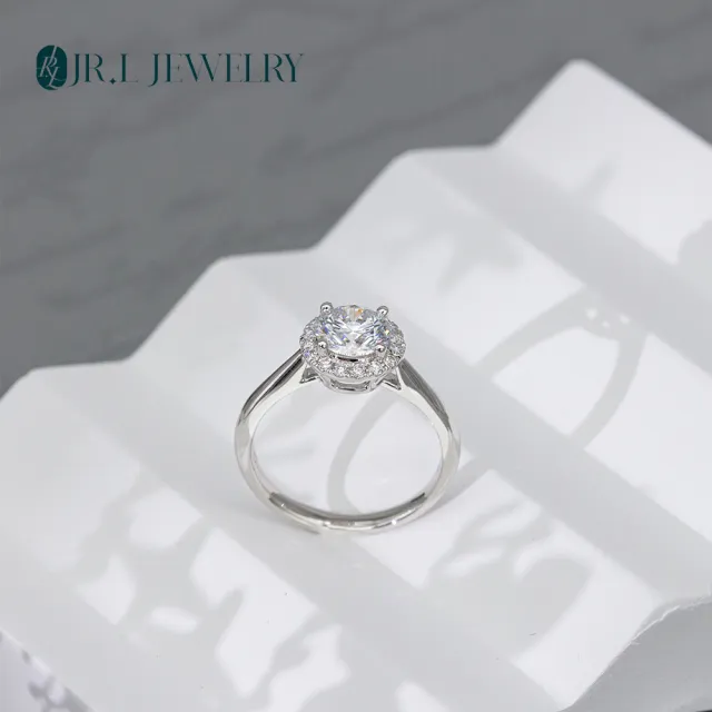 【JR.L金瑞利珠寶】雙12 IGI 1克拉 一生幸福 鑽石戒指(培育鑽石 鉑金)