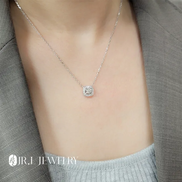 【JR.L金瑞利珠寶】雙12 IGI 50分 最白D色 鉑金鑽石項鍊 最完美車工 晶曜之心(培育鑽石 鉑金)