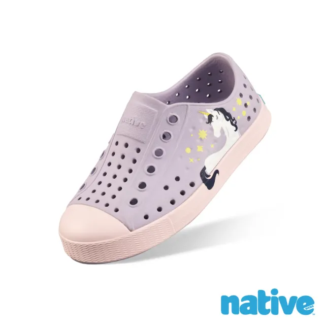 【Native Shoes】中大童鞋 JEFFERSON 洞洞鞋/防水鞋/膠鞋/雨鞋/拖鞋(15111502-5042 / 12111502-5042)