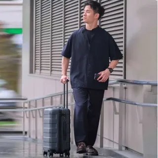 【MUJI 無印良品】四輪硬殼止滑拉桿箱36L(共4色)