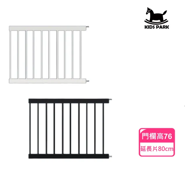 【KIDS PARK】高76延長件80cm安全門欄配件(客製門欄專用/加寬延長片/兒童寵物柵欄/送上下固定槽)