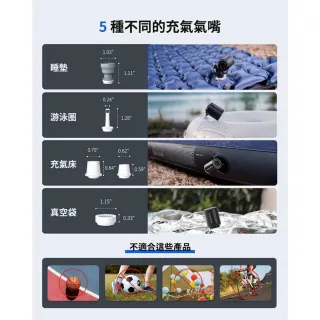 【FLEXTAIL】戶外露營 無線打氣機套組 TINY PUMP X(充氣機 抽氣機 打氣機 充氣幫浦 電動打氣機)