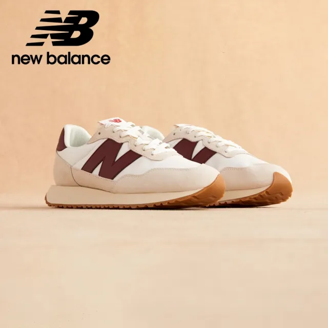 【NEW BALANCE】NB 237復古鞋/運動鞋_MS237SB-D_中性_白酒紅