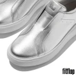 【FitFlop】RTG 套穿式皮革休閒鞋-女(銀色)
